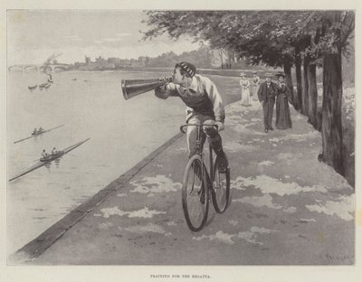 Training for the Regatta by Paul Frenzeny